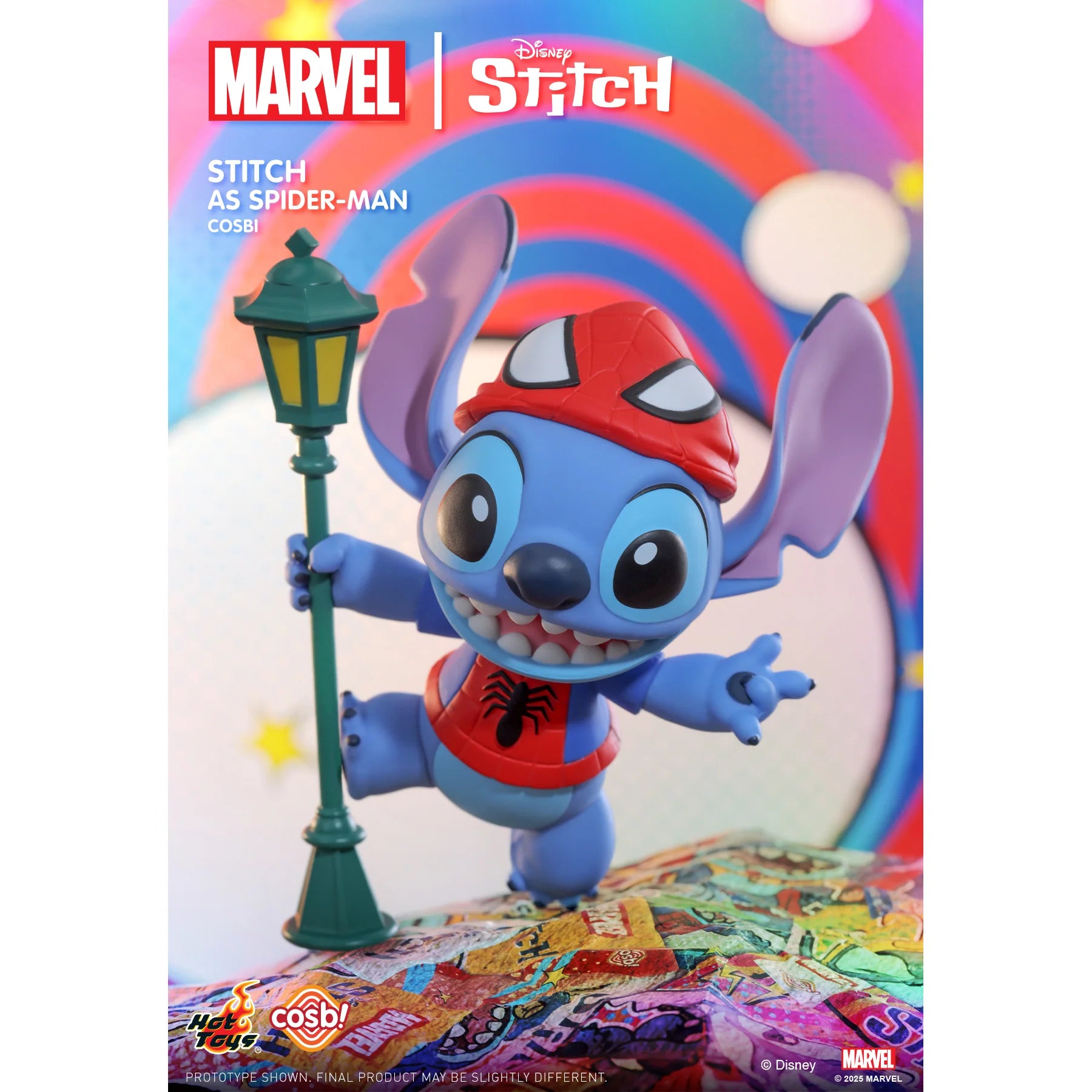 Hot Toys Disney X Marvel 史迪仔系列 Cosbi系列 盲盒（一盒八款，款式隨機）Marvel X Disney Stitch Cosbi Collection Blind Box - TOYZHOLIC