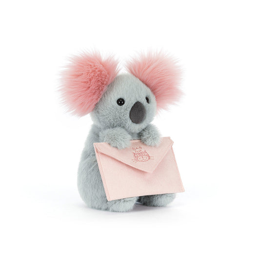 Jellycat 情人節樹熊 公仔 Koala with Message Plush