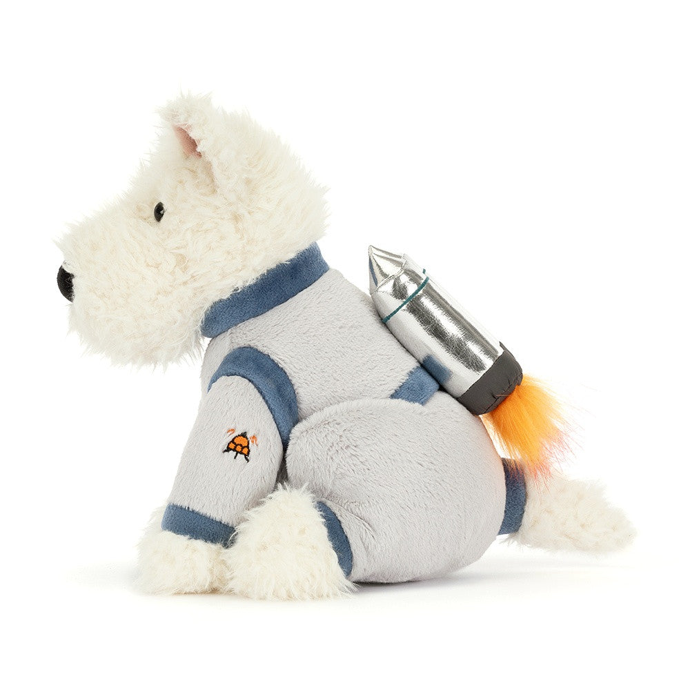 Jellycat 太空系列西高地 公仔 Munro Scottie Dog Space Outfit Soft Toy - TOYZHOLIC