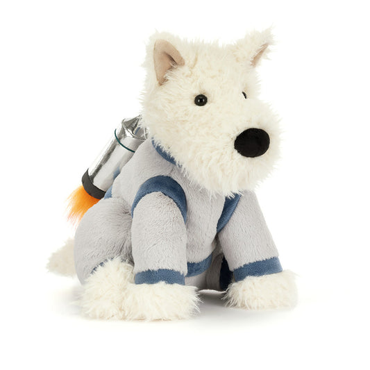 Jellycat 太空系列西高地 公仔 Munro Scottie Dog Space Outfit Soft Toy - TOYZHOLIC
