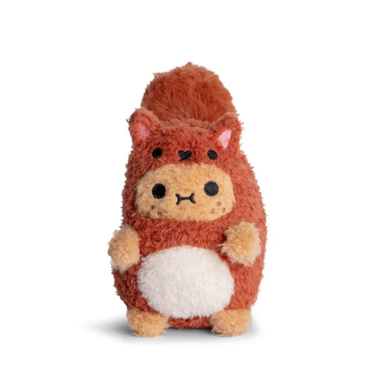 售價$295「$0 預購 Pre-order」NOODOLL 紅色松鼠薯仔 公仔 Red Squirrel Mini Sitting Plush Toy