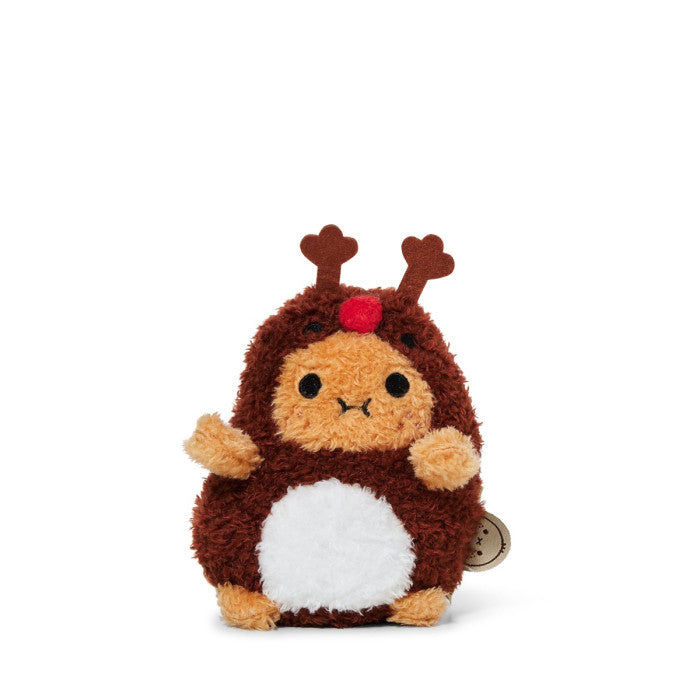 NOODOLL 鹿仔薯仔 公仔 Reindeer Ricespud Mini Sitting Plush Toy - TOYZHOLIC
