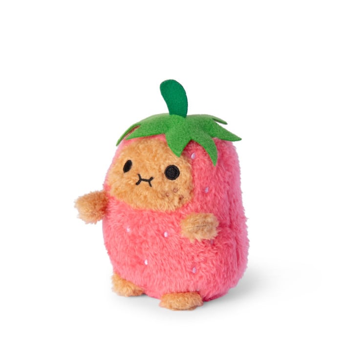 NOODOLL 士多啤梨薯仔 公仔 Strawberry Ricespud Mini Sitting Plush Toy - TOYZHOLIC