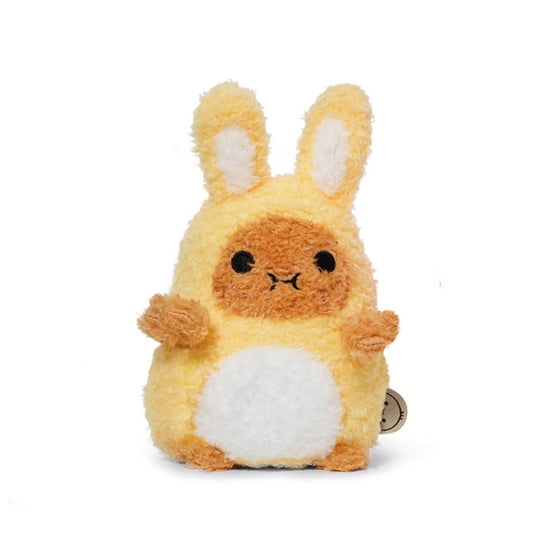 NOODOLL 黃色兔兔薯仔 公仔 Yellow Bunny Ricespud Mini Sitting Plush Toy - TOYZHOLIC