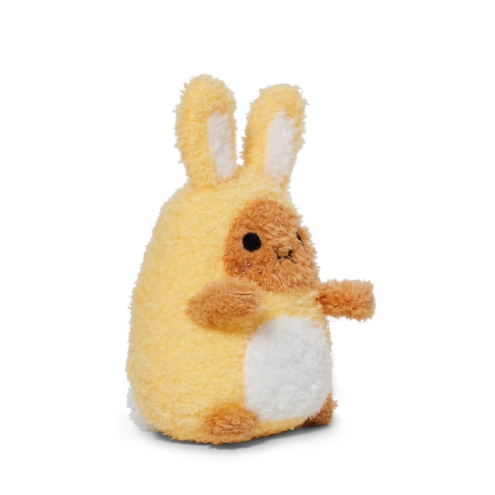 NOODOLL 黃色兔兔薯仔 公仔 Yellow Bunny Ricespud Mini Sitting Plush Toy - TOYZHOLIC