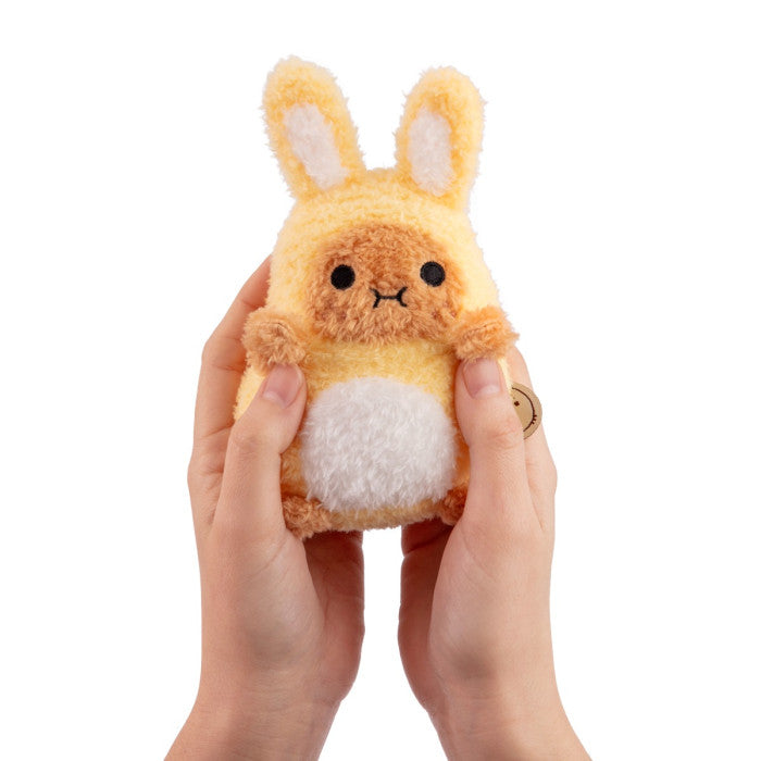 NOODOLL 黃色兔兔薯仔 公仔 Yellow Bunny Ricespud Mini Sitting Plush Toy - TOYZHOLIC