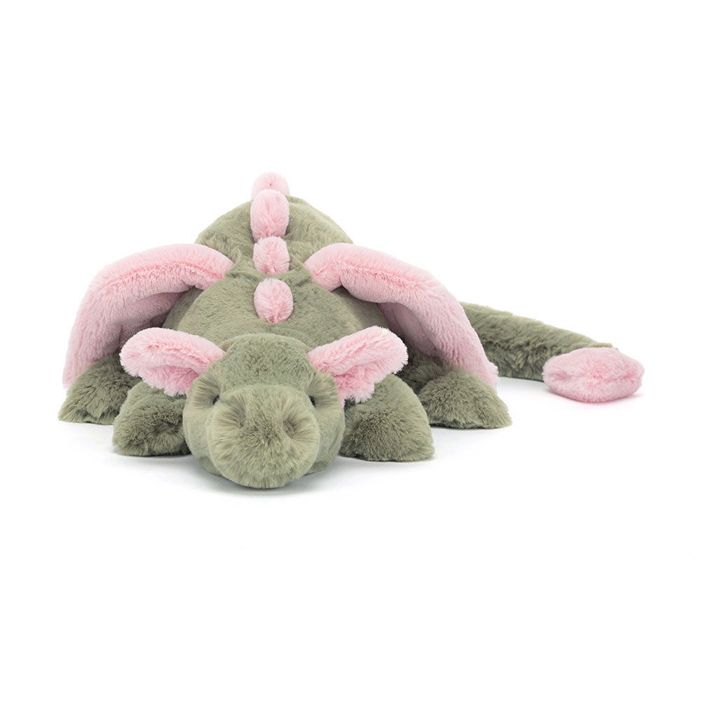 新品　ジェリーキャット　Malachy Dragon ドラゴン　抹茶　龍 Jellycat 抹茶龍公仔Malachy Dragon Soft Toy