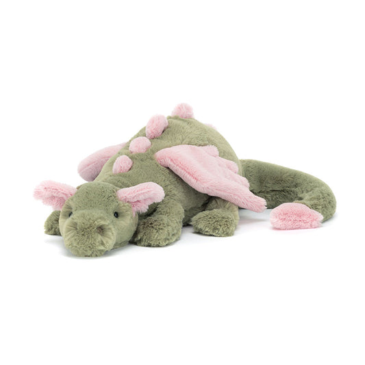 Jellycat 抹茶龍 公仔 Malachy Dragon Soft Toy - TOYZHOLIC
