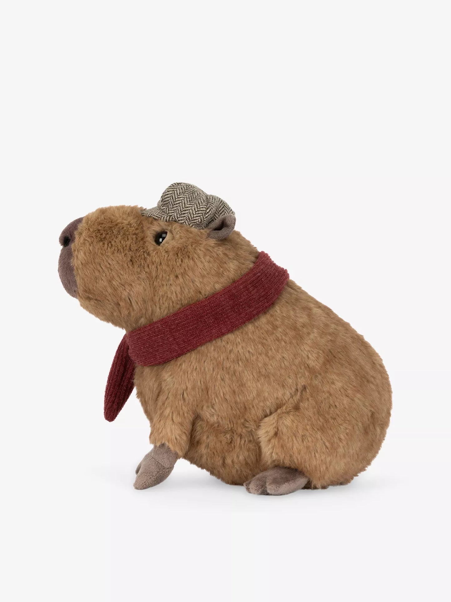 Jellycat 英國限定 英倫風水豚 公仔 Clyde Capybara Hipster Plush - TOYZHOLIC