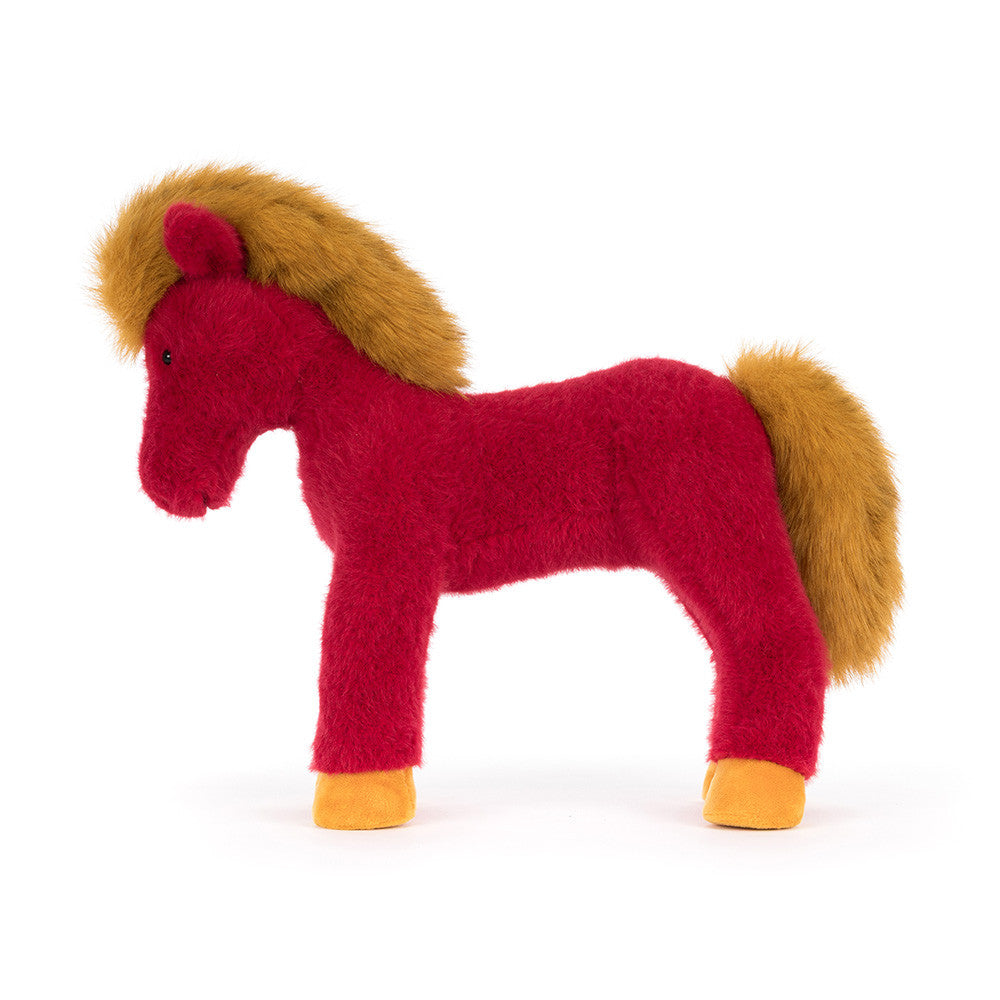 Jellycat 馬年赤焰馬 公仔 Festival Horse Plush - TOYZHOLIC