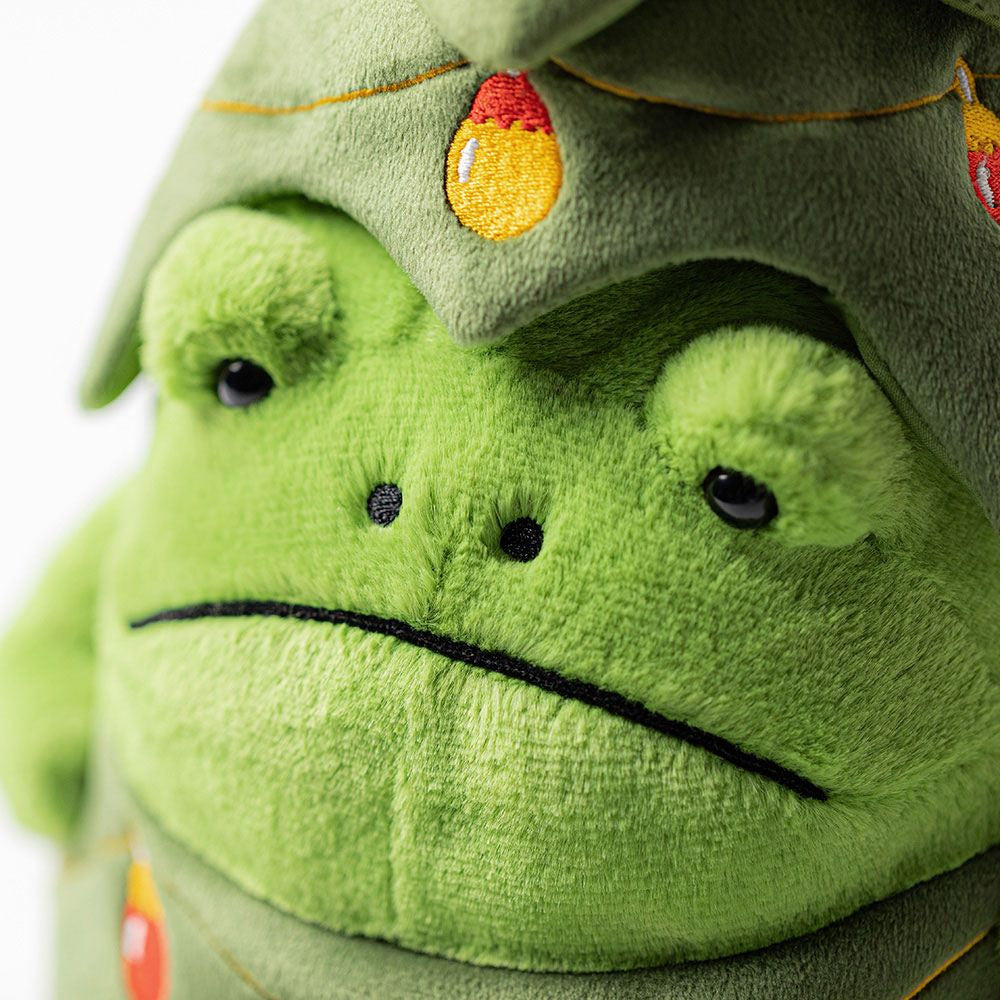 Jellycat 聖誕樹青蛙 Ricky 公仔 Christmas Tree Ricky Rain Frog Plush - TOYZHOLIC
