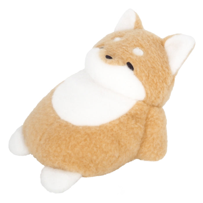 Sanei Boeki Chirumite 悠閑時光 公仔 - 柴犬 Relaxing Time Plush - Shiba - TOYZHOLIC