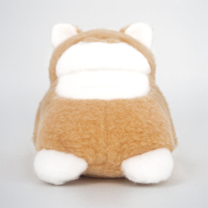 Sanei Boeki Chirumite 悠閑時光 公仔 - 柴犬 Relaxing Time Plush - Shiba - TOYZHOLIC