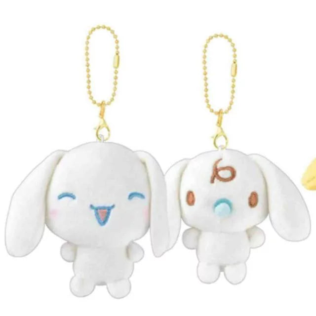 Sanrio Cinnamoroll & Milk Nico Nui 磁石公仔掛飾 Magnetic Plush Keyring - TOYZHOLIC