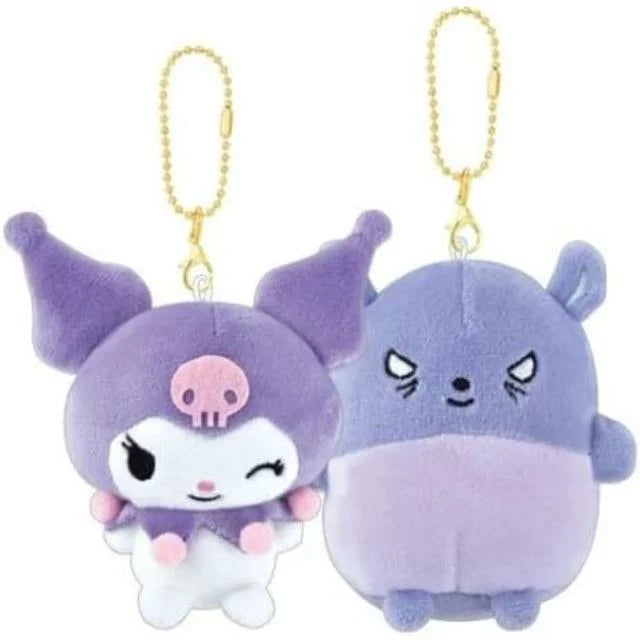 Sanrio Kuromi & Baku Nico Nui 磁石公仔掛飾 Magnetic Plush Keyring - TOYZHOLIC