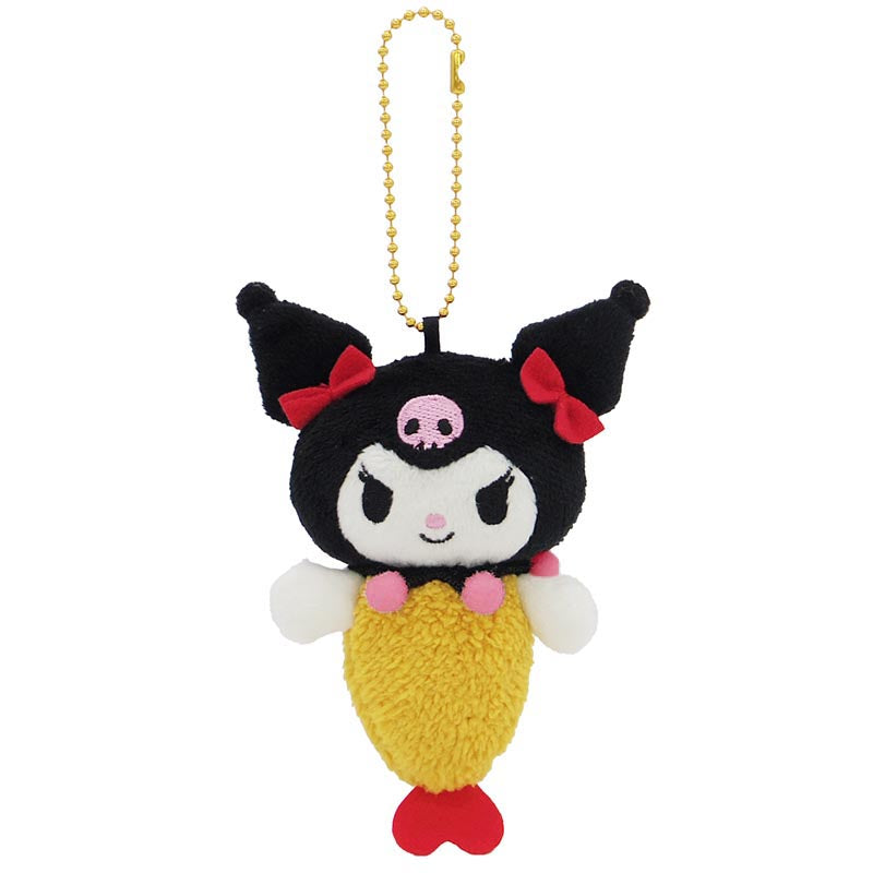Sanrio Kuromi 炸蝦 公仔吊飾 Fried Shrimp Plush Charm - TOYZHOLIC