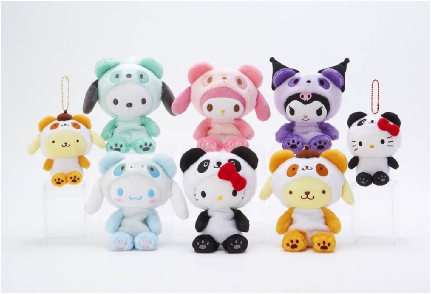 Sanrio Characters 上野限定 熊貓公仔掛飾 Panda Plush Charm (Ueno Edition)