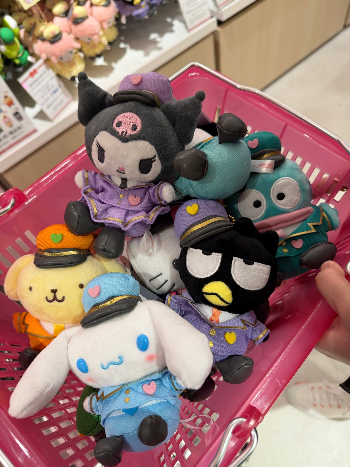 Sanrio Characters 東京車站限定 站長公仔掛飾 Tokyo Station Master Plush Charm