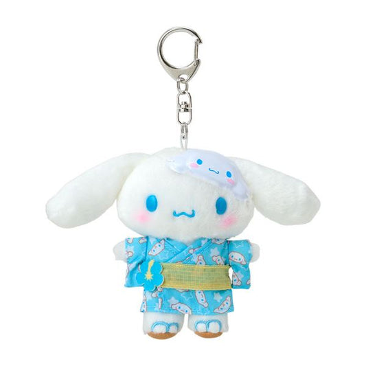 Sanrio 玉桂狗 夏祭浴衣 掛飾公仔 Cinnamoroll Summer Festival Yukata Plush Charm - TOYZHOLIC