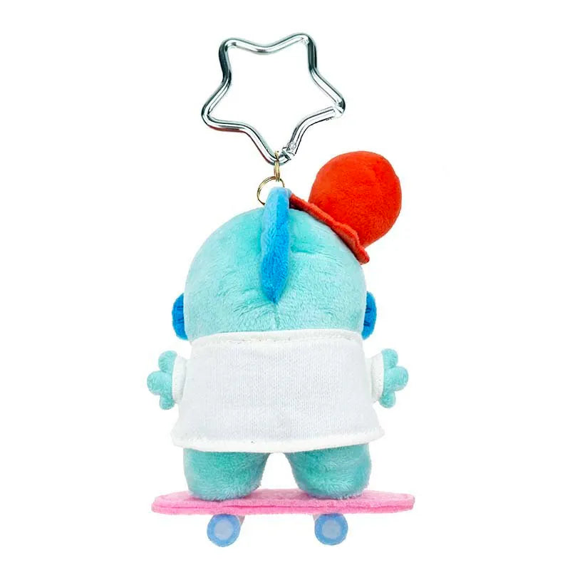 Sanrio 水怪 滑板掛飾公仔 Hangyodon Skateboard Plush Charm - TOYZHOLIC