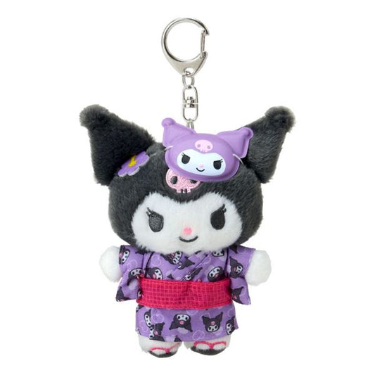 Sanrio Kuromi 夏祭浴衣 掛飾公仔 Summer Festival Yukata Plush Charm - TOYZHOLIC