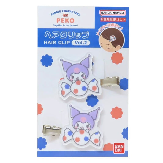 Sanrio Kuromi X 牛奶妹 Peko 糖果髮夾 Candy Hair Clip - TOYZHOLIC