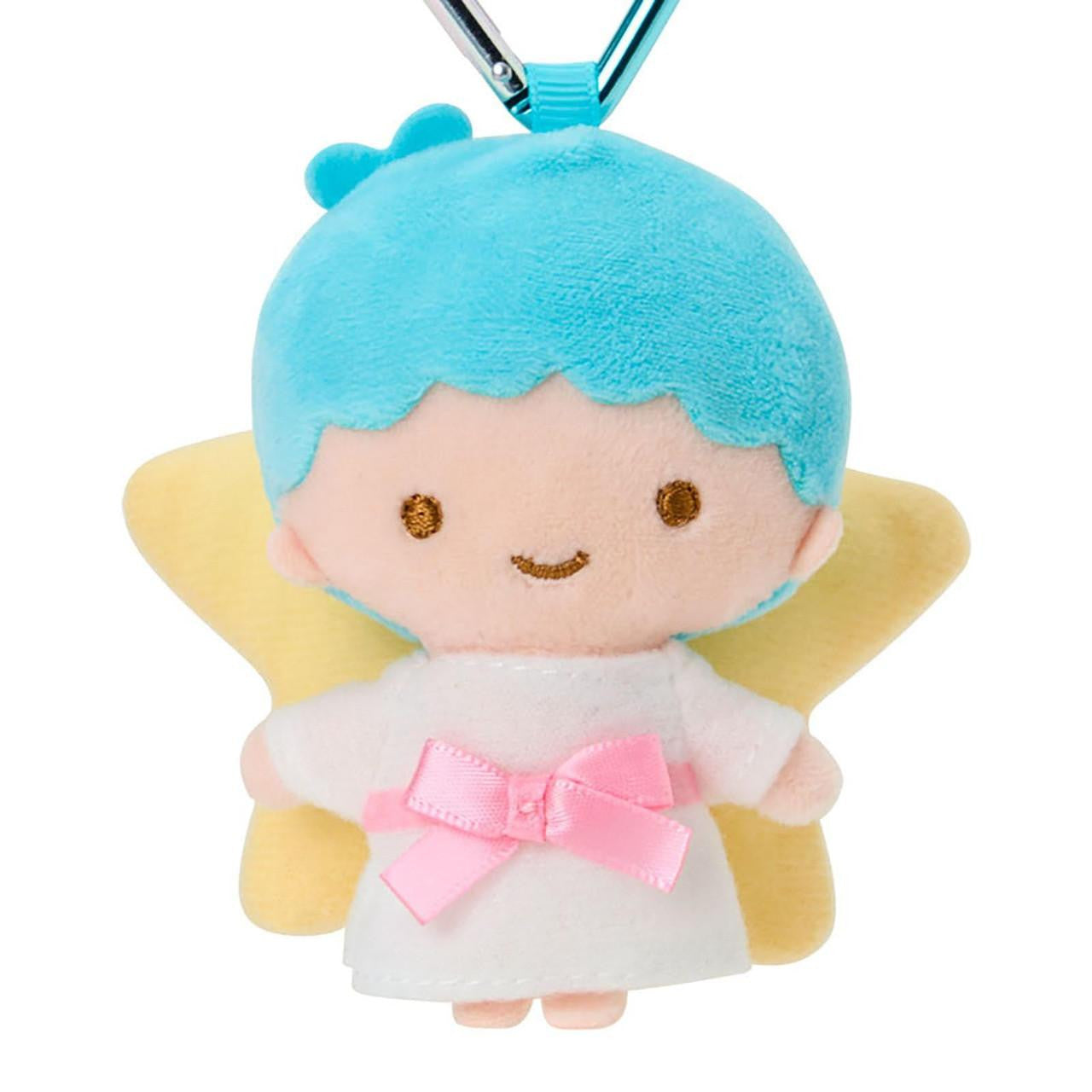 Sanrio Little Twin Stars Kiki 公仔掛飾附愛心扣環 Plush Charm with Heart Shape Carabiner - TOYZHOLIC