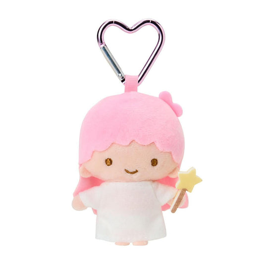 Sanrio Little Twin Stars Lala 公仔掛飾附愛心扣環 Plush Charm with Heart Shape Carabiner
