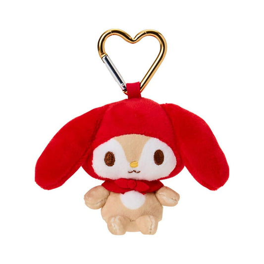 Sanrio Mero Little Forest Fellow 公仔掛飾附愛心扣環 Plush Charm with Heart Shape Carabiner