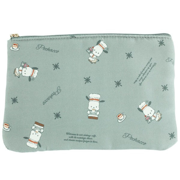 Sanrio PC狗 咖啡店造型 長方形小袋 Pochacco Cafe Pouch - TOYZHOLIC