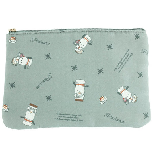 Sanrio PC狗 咖啡店造型 長方形小袋 Pochacco Cafe Pouch - TOYZHOLIC