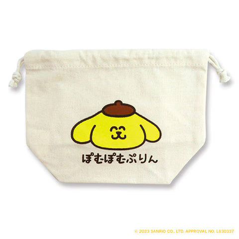 Sanrio 布甸狗 索袋 Pompompurin x Oekaki-san Drawstring Bag