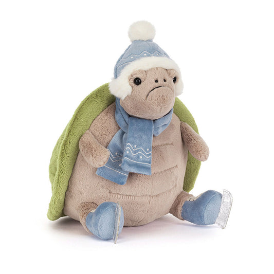 Jellycat Timmy 溜冰烏龜 公仔 Timmy Turtle Skating Soft Toy - TOYZHOLIC