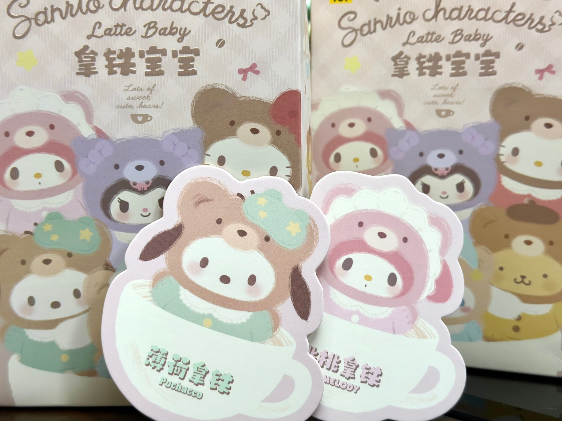 TOPTOY Sanrio 拿鐵寶寶搪膠毛絨系列 盲盒（確認款 - My Melody / PC狗）Latte Baby Series Blind Box (Confirmed Style) - TOYZHOLIC