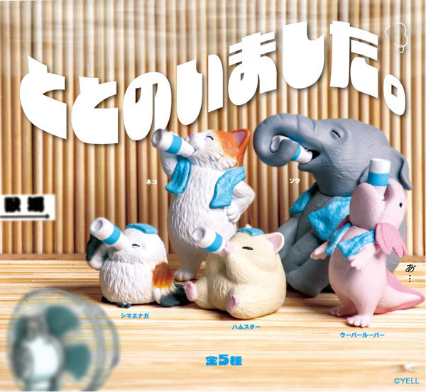 YELL 動物梳乎休息 盲盒 (共五款，款式隨機）Totonoimashita Relaxed Animals Blind Box - TOYZHOLIC