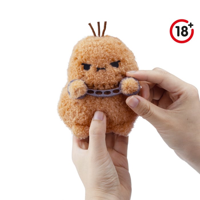 售價$245「第二批$0 預購 Pre-Order」NOODOLL 手銬薯仔 公仔 Cuffs Ricespud Mini Sitting Plush Toy - TOYZHOLIC
