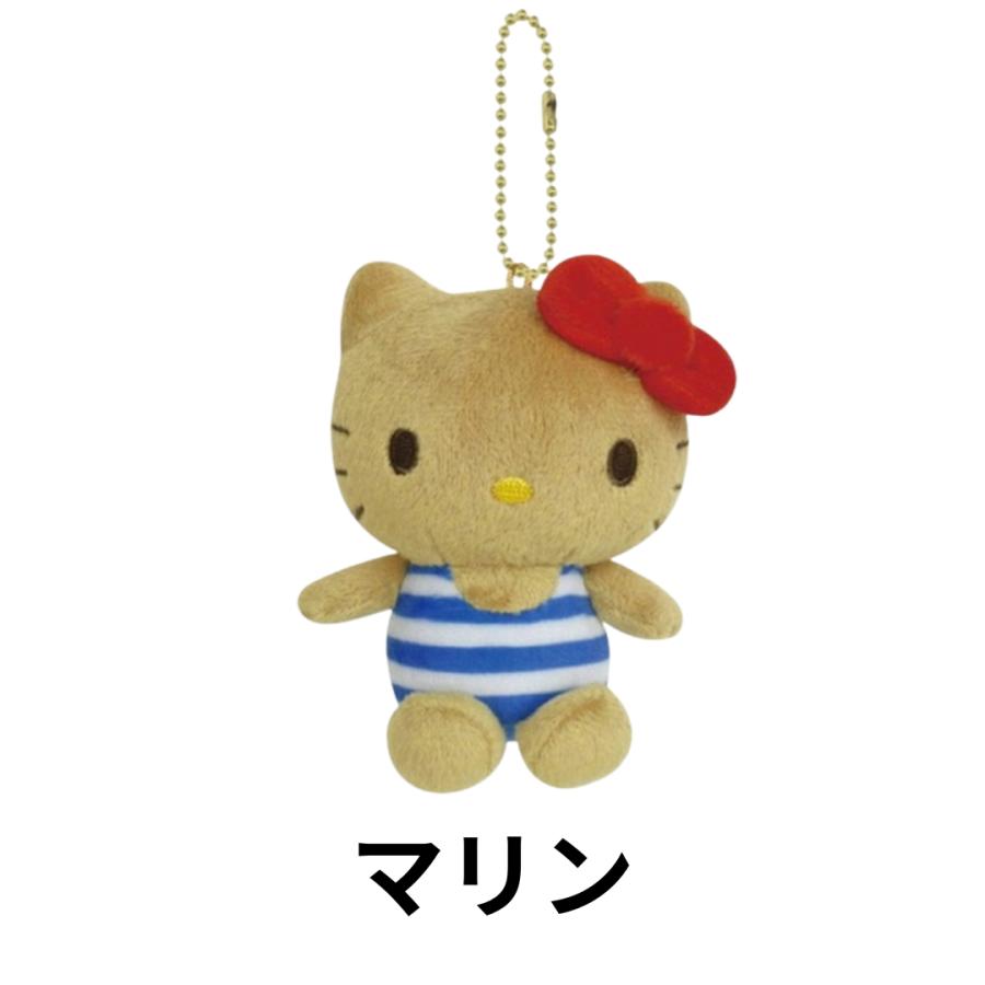 Sanrio Characters Hello Kitty 夏日沙灘泳衣系列 公仔掛飾 Summer Beachwear Series Plush Charm - TOYZHOLIC