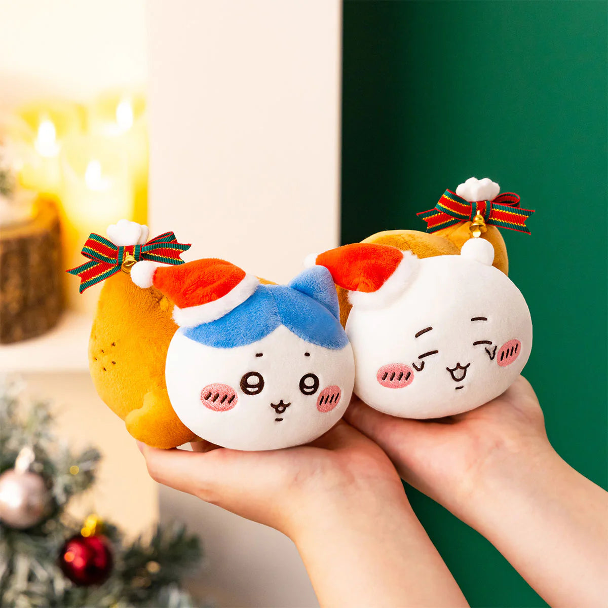 Chiikawa 聖誕大餐 系列 掛飾公仔/ 公仔 Christmas Dinner Series Plush / Plush Charm - TOYZHOLIC