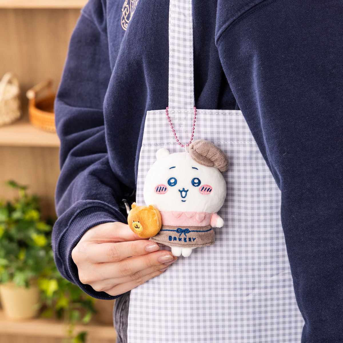 Chiikawa 麵包店店員 系列 掛飾公仔 Bakery Staff Series Plush Keychain - TOYZHOLIC