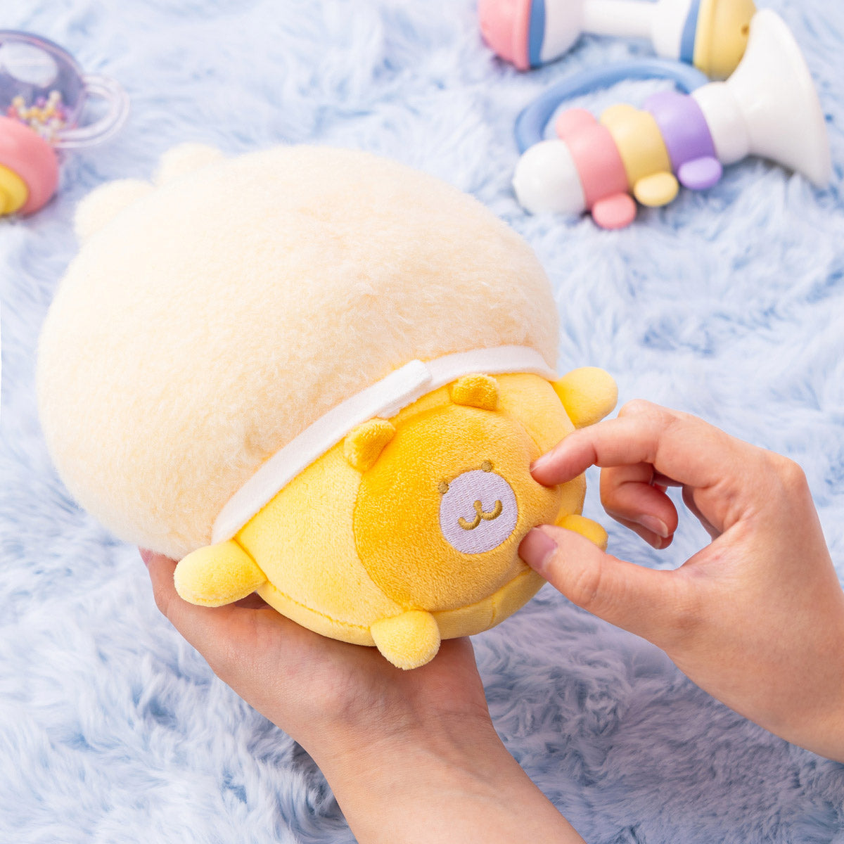 Chiikawa Baby系列 包巾毛公仔 Baby Series Swaddle Plush (Usagi) - TOYZHOLIC