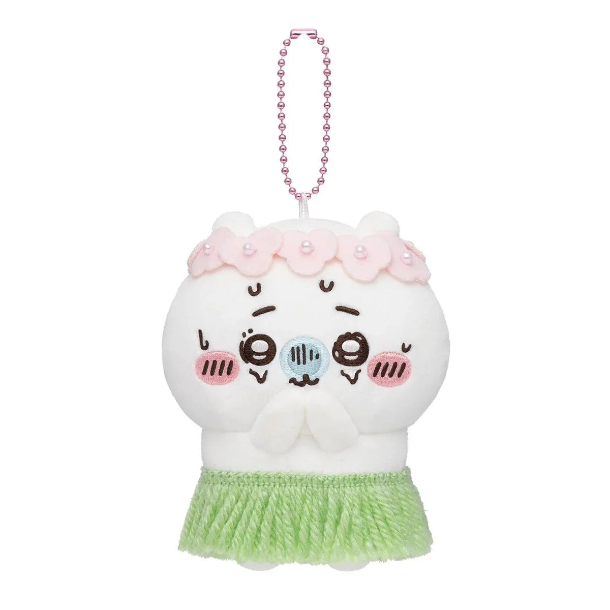 Chiikawa 人魚島的秘密 掛飾公仔（拉長耳仔/ 暈船浪）Chiikawa the Movie: The Secret of the Mermaid Island Plush Charm