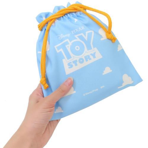 Disney 反斗奇兵 巴斯胡迪 日本製索袋 Toy Story Buzz & Woody Drawstring Bag - TOYZHOLIC