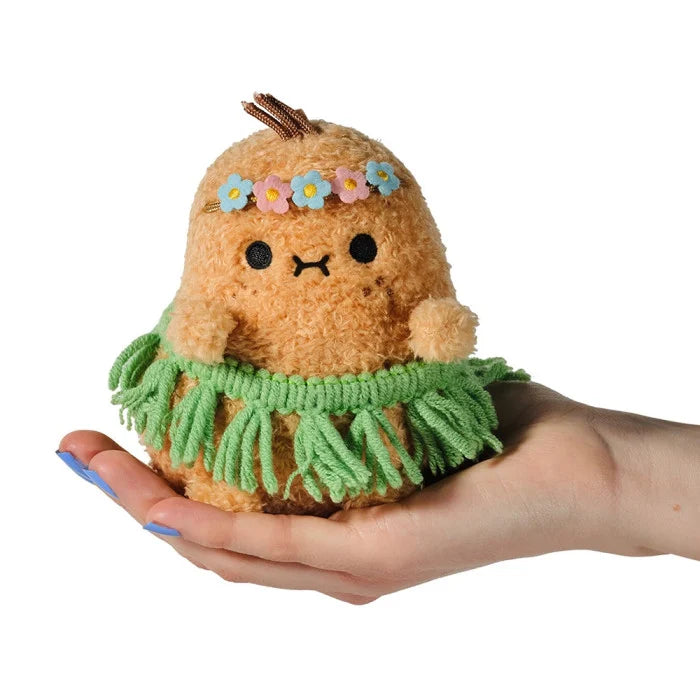 NOODOLL 草裙薯仔 公仔 Aloha Ricespud Mini Sitting Plush Toy - TOYZHOLIC