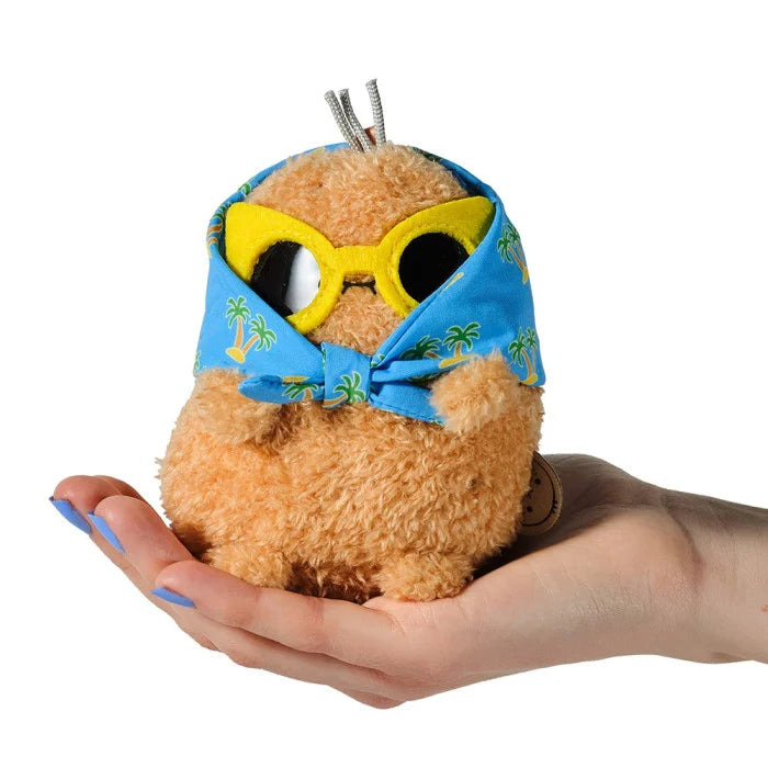 NOODOLL 渡假婆婆薯仔 公仔 Vacay Grandpa Ricespud Mini Sitting Plush Toy - TOYZHOLIC