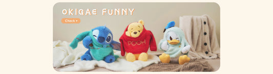 Disney Store 針織衫 掛飾公仔 Knitwear Plush Charm (唐老鴨 Donald Duck / 小熊維尼 Winnie the Pooh/ 史迪仔 Stitch) - TOYZHOLIC