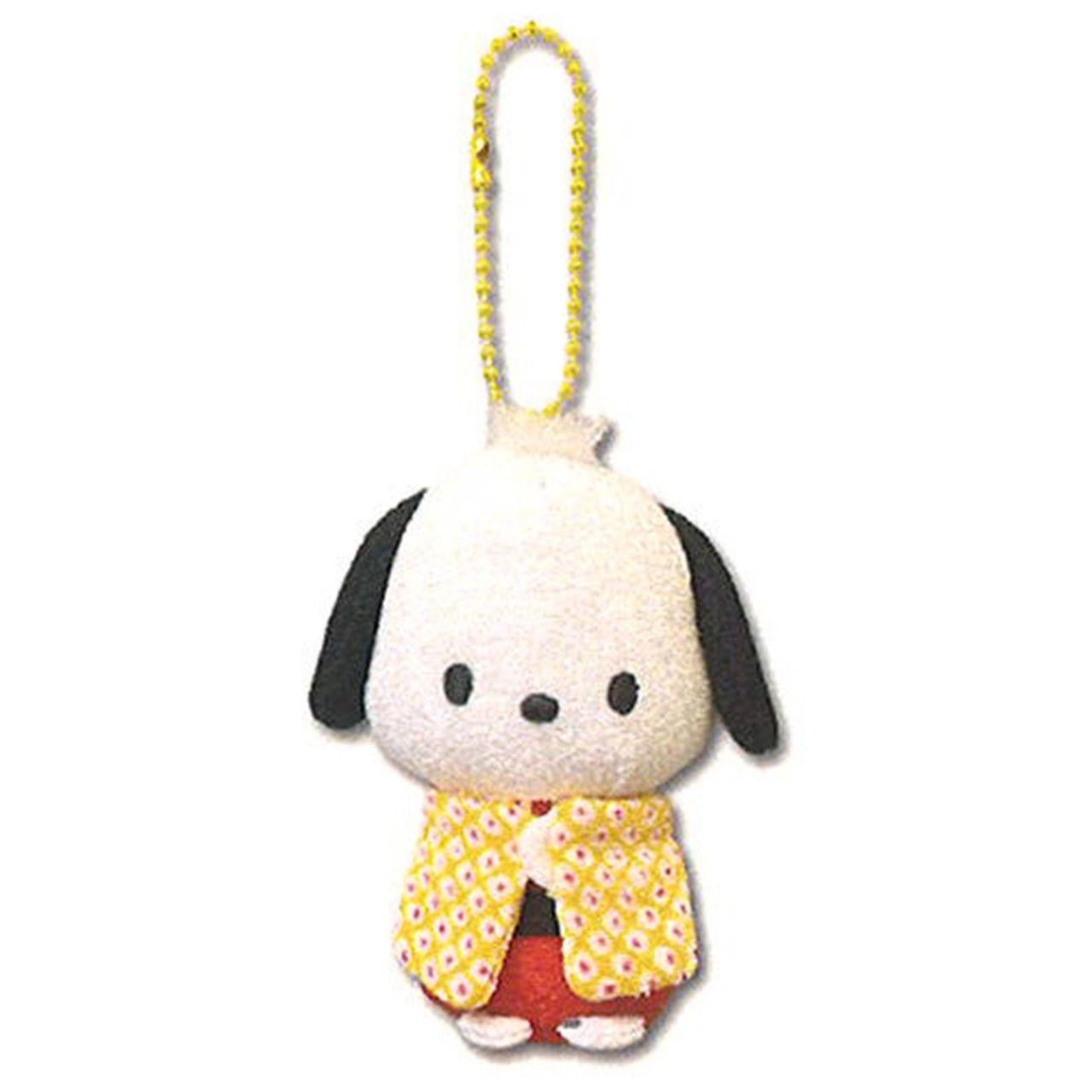Sanrio Characters 和服掛飾公仔 Kimono Plush Charm (Cinnamoroll 玉桂狗/ My Melody/ PC 狗 Pochacco)） - TOYZHOLIC