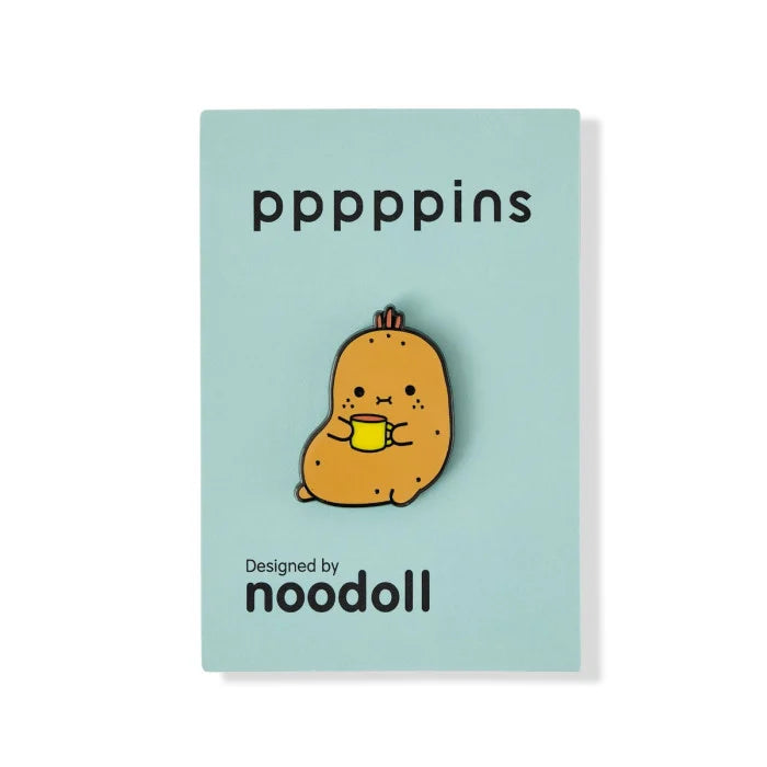 NOODOLL 薯仔 襟章 (咖啡時間/ 杯子/ 畢業) Ricespud Enamel Pin (Coffee Time/ Mug/ Graduation)