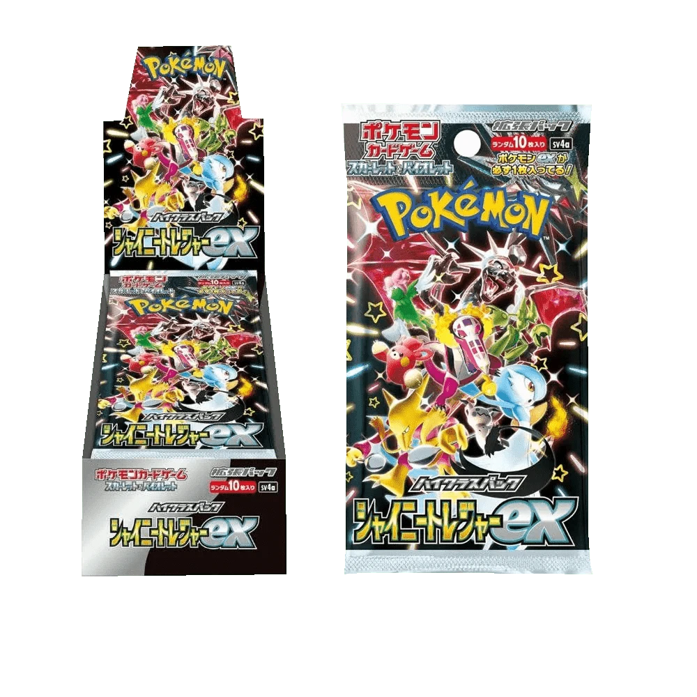 「日版原盒」Pokemon TCG: 朱&紫 擴充包 - 閃色寶藏 Game Shiny Treasure Expansion Pack SV4a - TOYZHOLIC