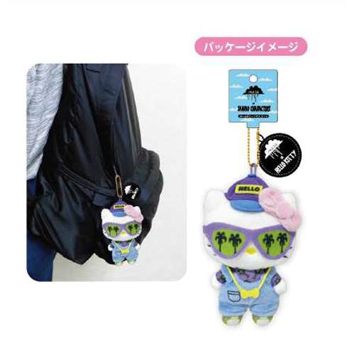 Sanrio Characters x Mulga The Artist 聯乘 公仔掛飾 Hip-hop Rapper Plush Charm - TOYZHOLIC