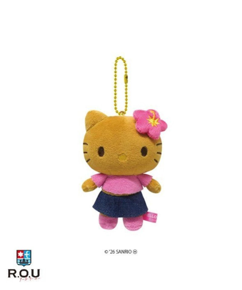 Sanrio Characters 曬黑系列 公仔掛飾 Tanned Summer Plush Charm (Hello Kitty/ Kuromi/ Cinnamoroll/ My Melody) - TOYZHOLIC